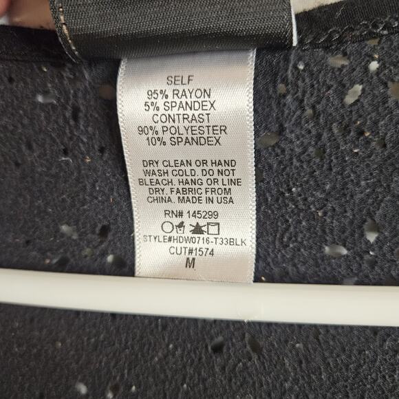 Harley Davidson Women Tank Top Medium Black Orange Sleeveless Willie G Skull - Picture 5 of 5